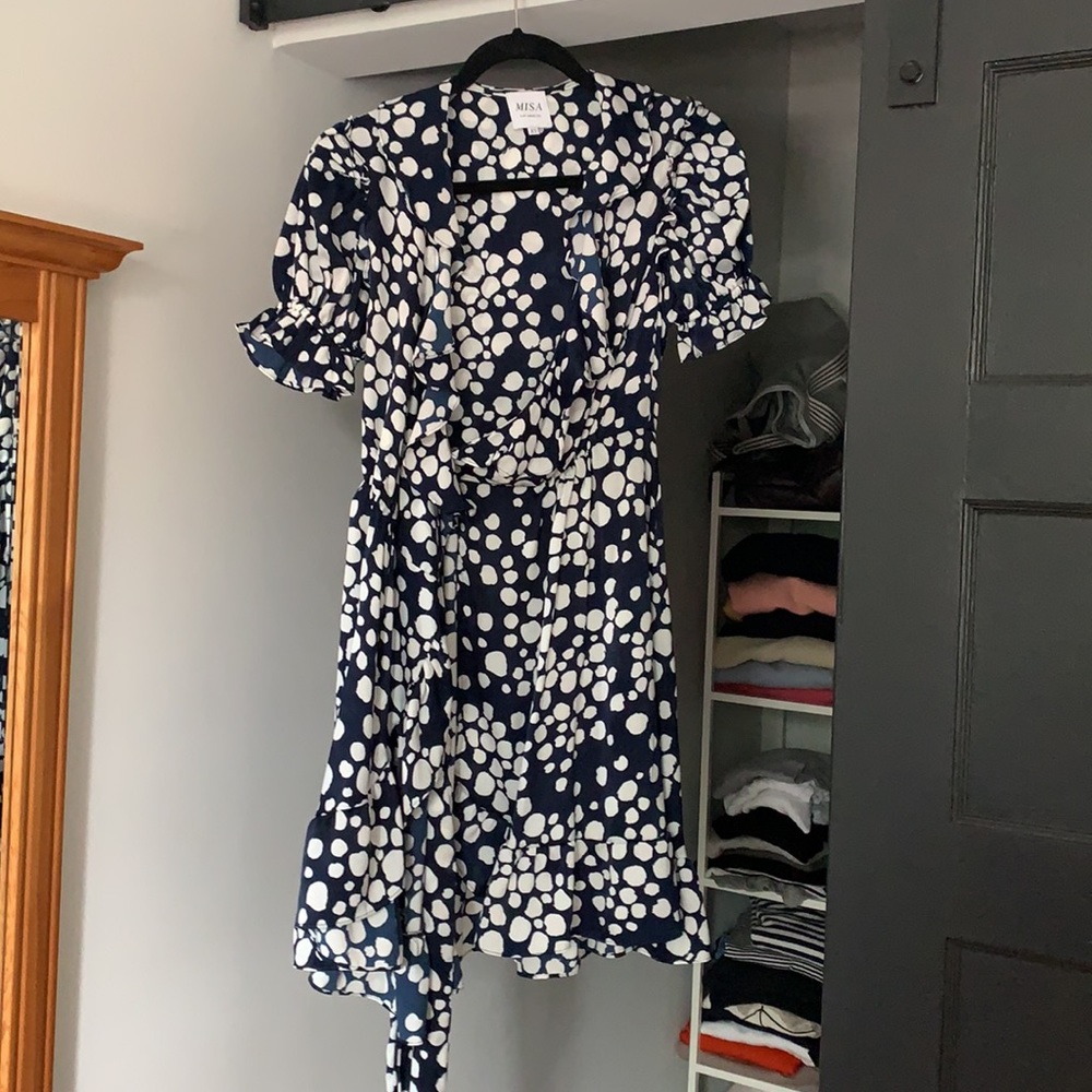 NWOT Misa Wrap Dress